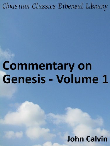 Commentary on Genesis: Volume 1